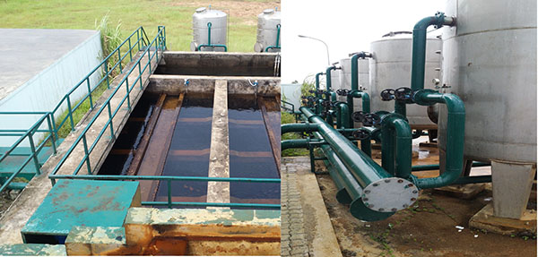 Industrial water treatment