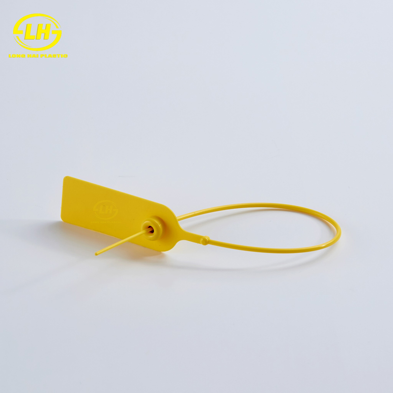30cm plastic security seal with round wire and metal lock