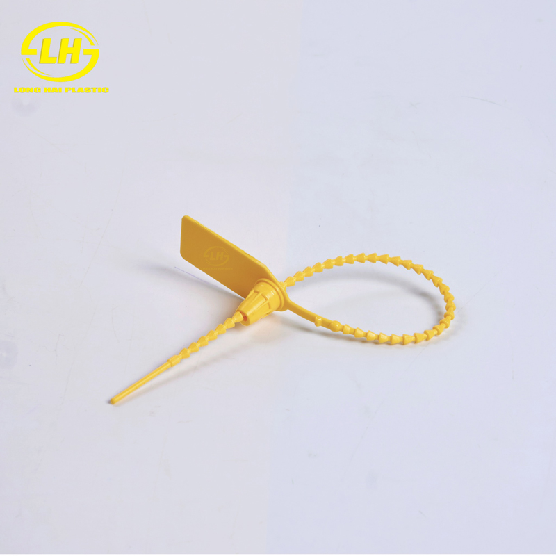 25cm plastic security seal with bamboo-shaped wire
