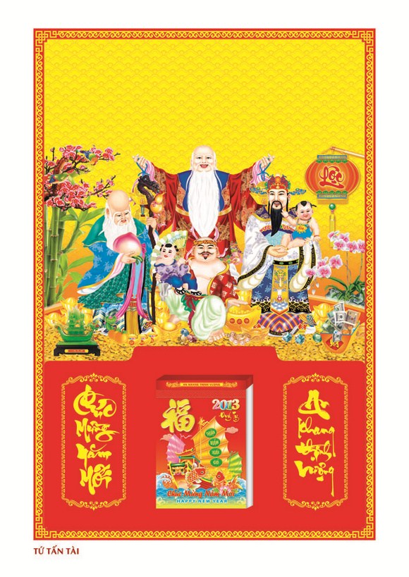 Tet Calendar printing