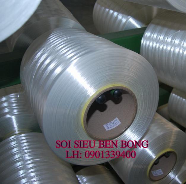 Extra durable and glossy yarn