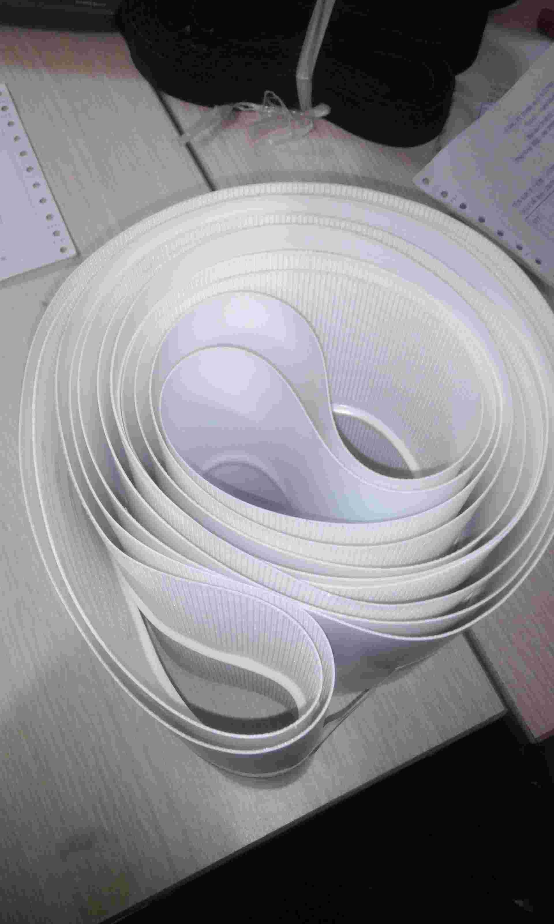 White PVC Conveyor