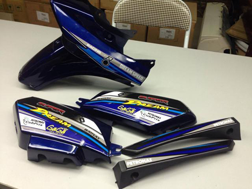 Motorcycle body parts