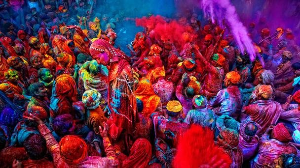 Holi pigments
