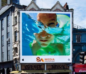 200-inch Outside LED screen