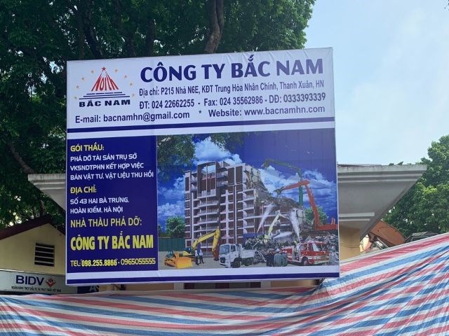 37 Nguyen Binh Khiem construction