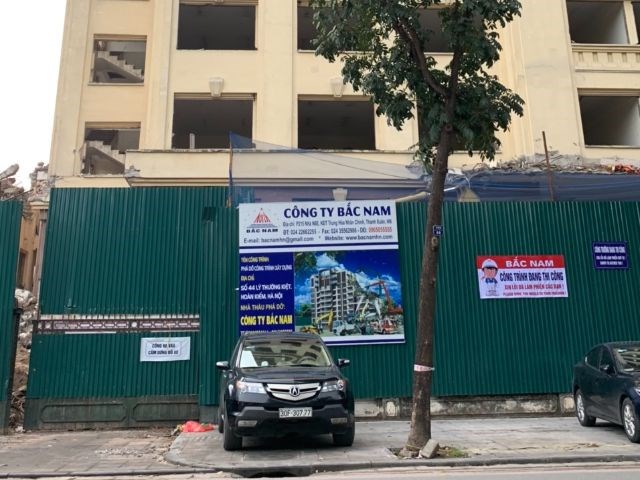 44 Ly Thuong Kiet construction