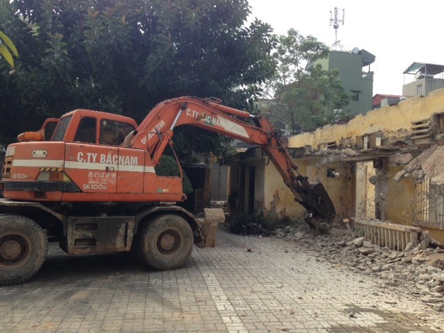 76 An Duong, Tay Ho construction