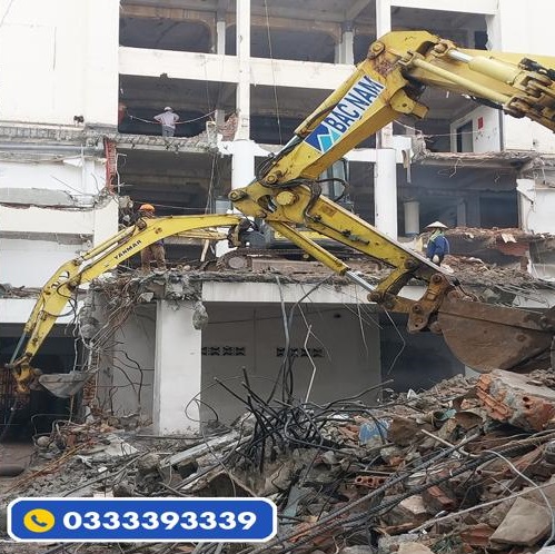 Construction demolition