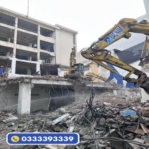 Construction demolition