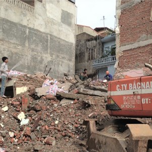 Construction demolition