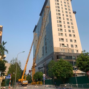 18th floor construction demolition project