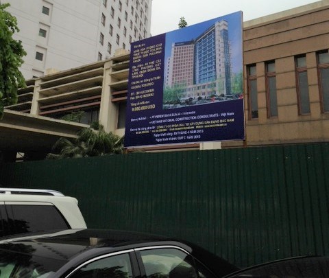 Pullman Hotel construction