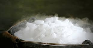 Dry ice