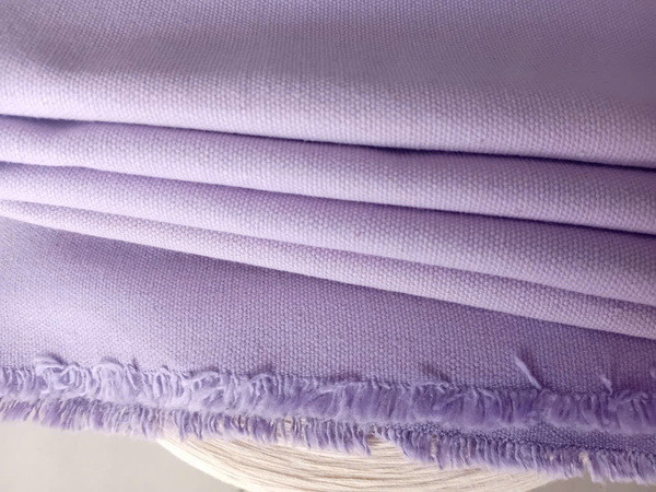 Purple canvas fabric
