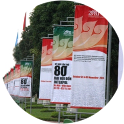 Advertising banner