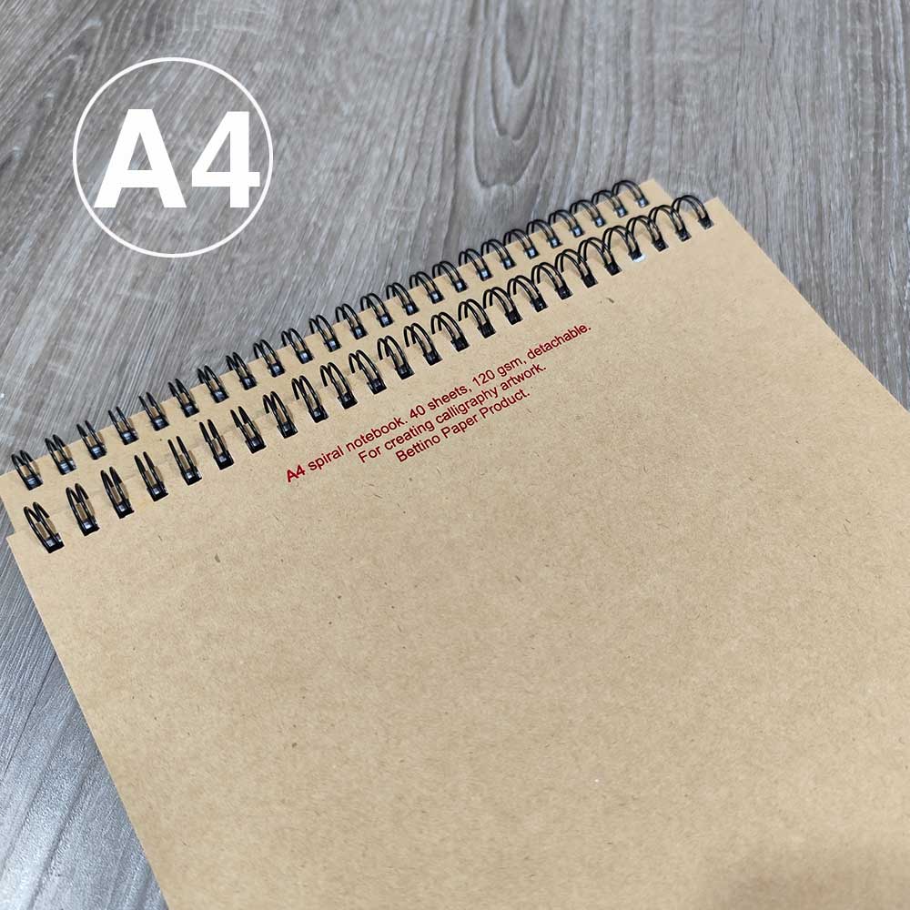Calligraphy notebook