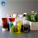 PET shampoo bottles