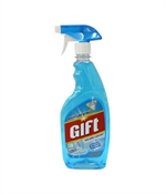 PET glass cleaner spray bottles