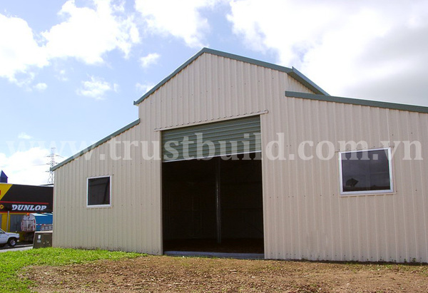 Pre-engineered steel buildings