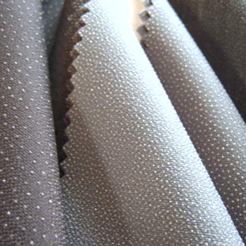 Twill jacket suits woven fussible interlining