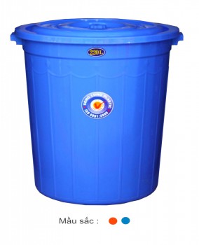 Industrial plastic container