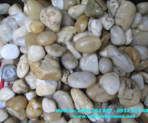 Water filter pebbles