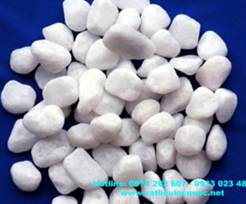 Water filter pebbles