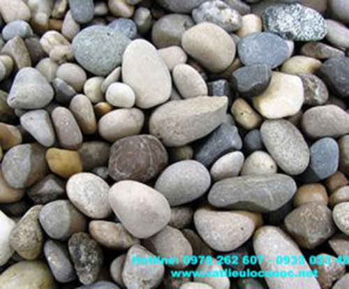 Natural filtered pebbles