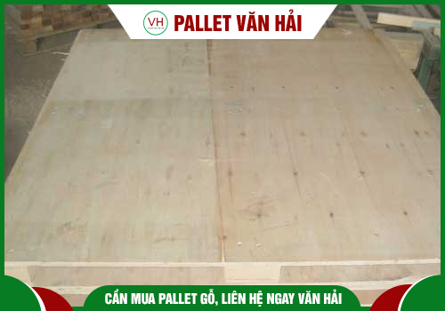 Double-sided plywood pallet