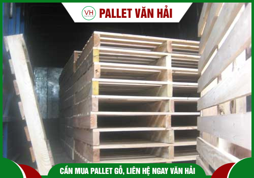 2-way wooden pallet