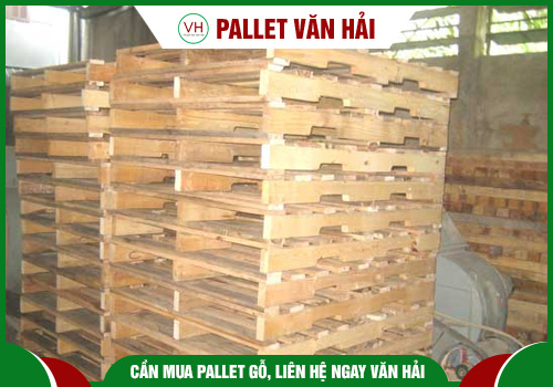 2-way wooden pallet