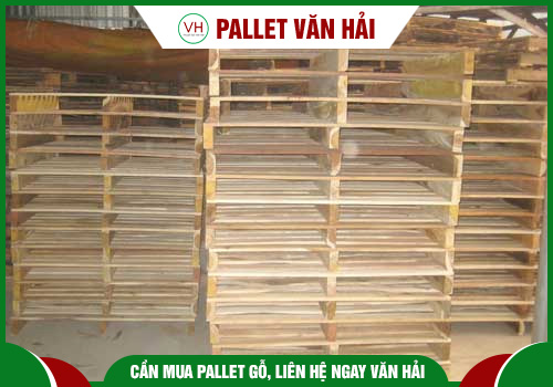 2-way wooden pallet