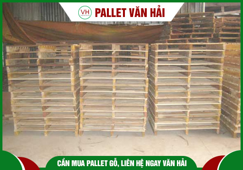 2-way wooden pallet