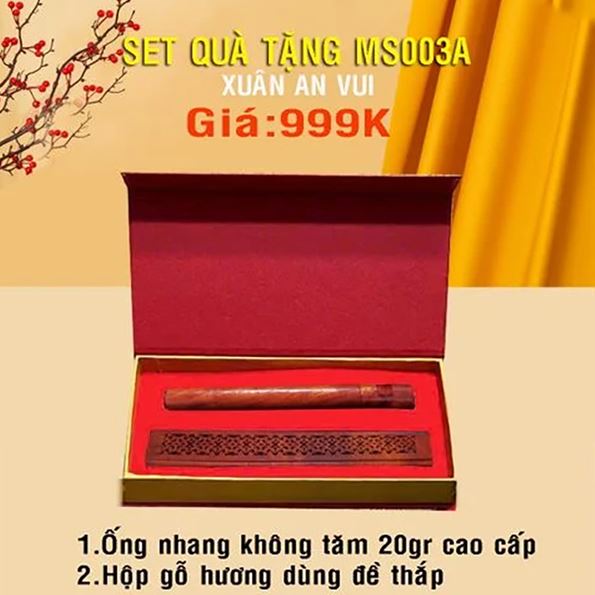 Tet agarwood gift set - Spring Peace and Happiness