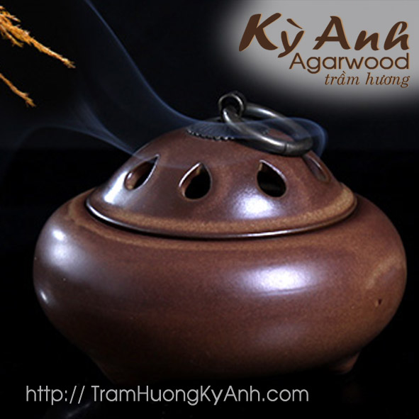 Agarwood incense burner