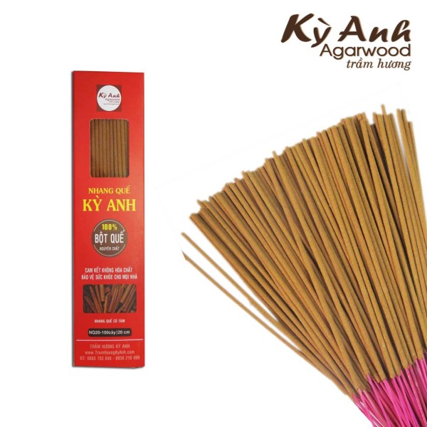 Natural cinnamon incense sticks