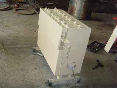 Incense stick splitting machine
