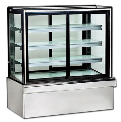 Aluminum glass display cabinet