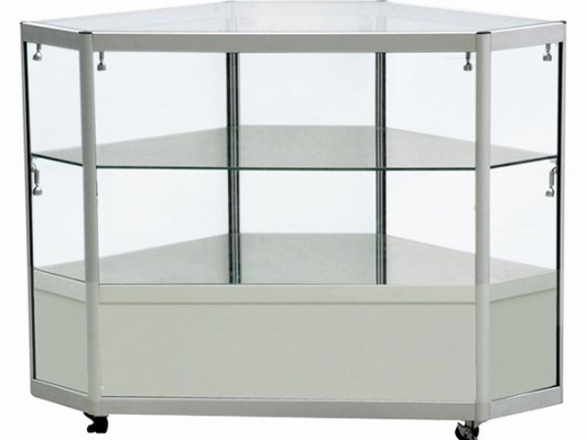 Aluminum glass display cabinet