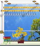 Clothes drying rack