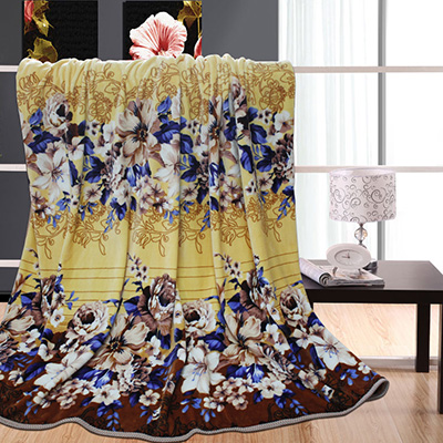 Heat tranfer printing on blankets