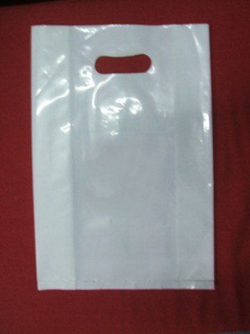 White PE plastic bag