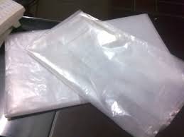 White PE plastic bag