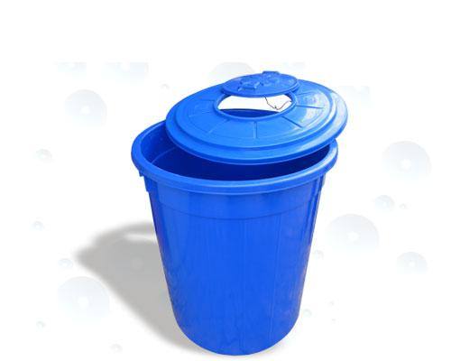 Rubber latex container