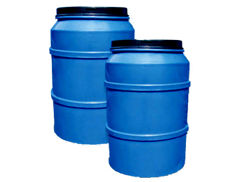 Rubber latex container