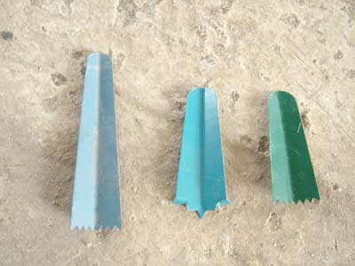 Rubber latex trough