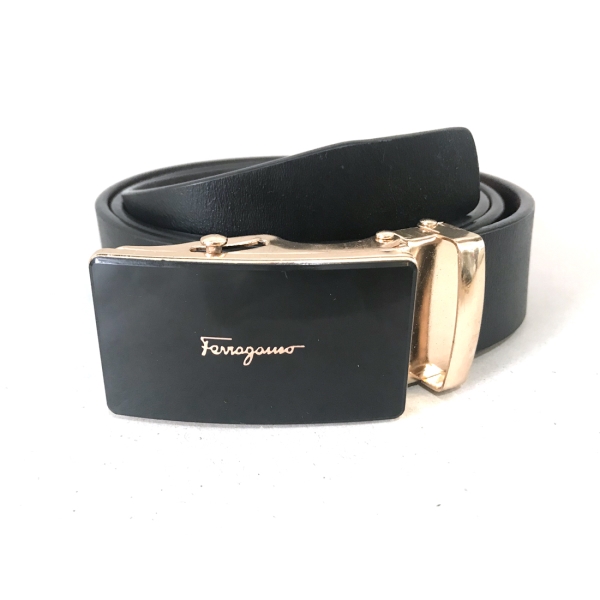 Leather belt