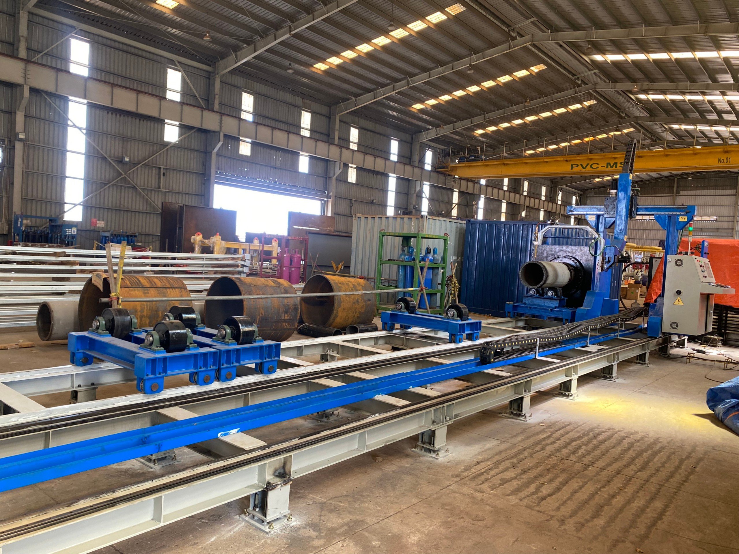 CNC shaped steel cutting machine