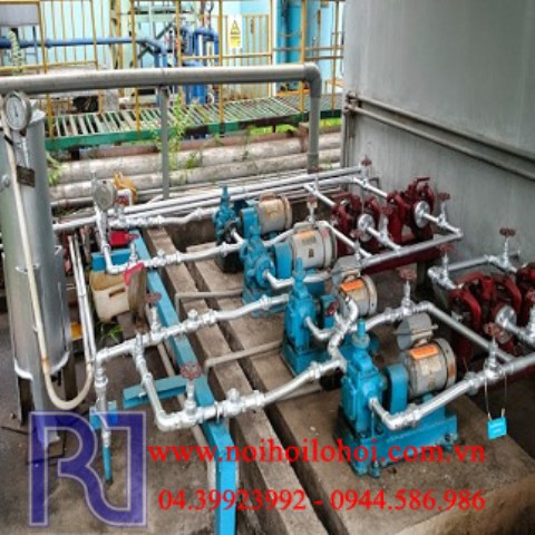 Steam pipeline network